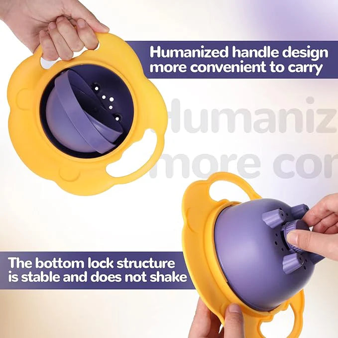 Baby Spill-Proof Gyro Bowl (free shipping)